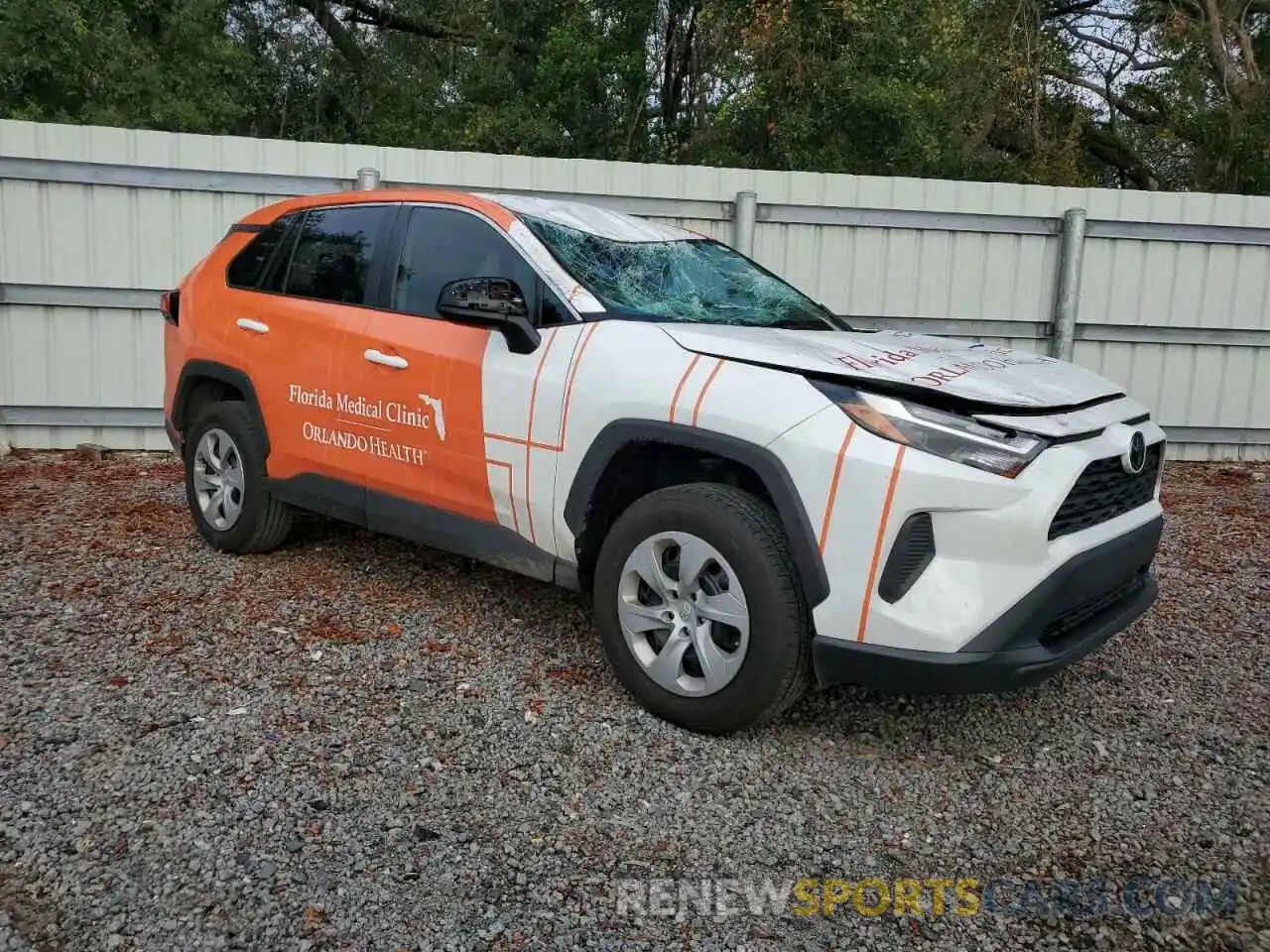 4 Photograph of a damaged car 2T3H1RFV2RW307184 TOYOTA RAV4 2024