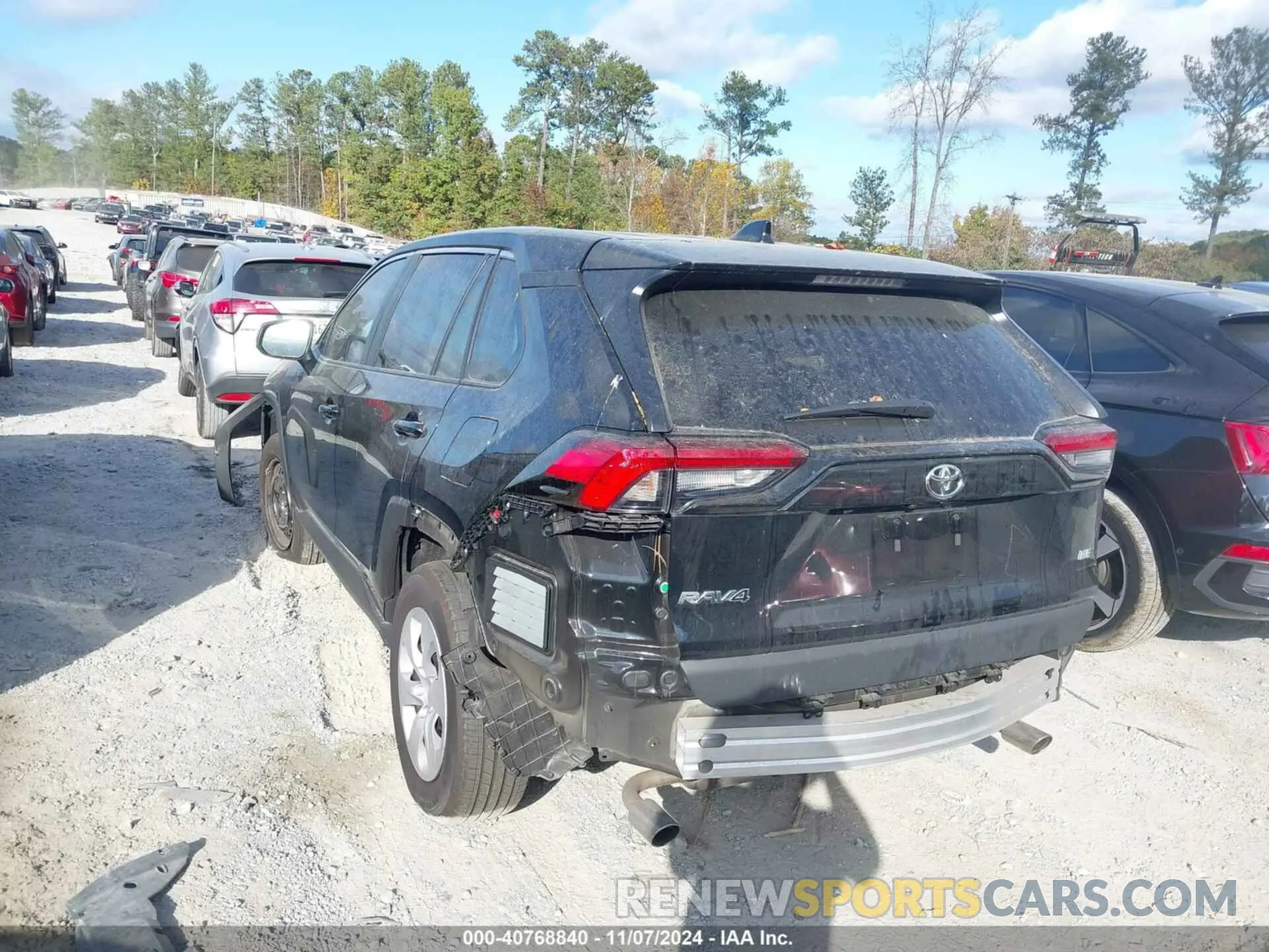 3 Photograph of a damaged car 2T3H1RFV2RW323160 TOYOTA RAV4 2024