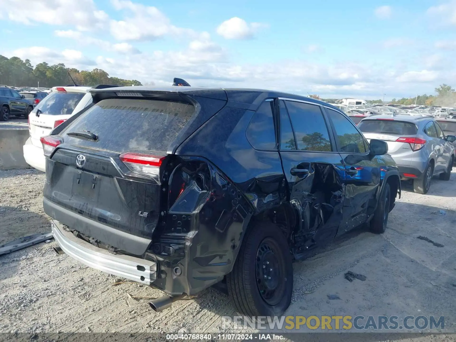 4 Photograph of a damaged car 2T3H1RFV2RW323160 TOYOTA RAV4 2024