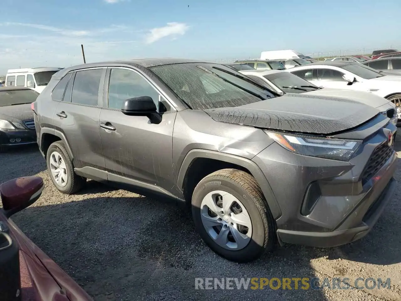 4 Photograph of a damaged car 2T3H1RFV3RC263519 TOYOTA RAV4 2024