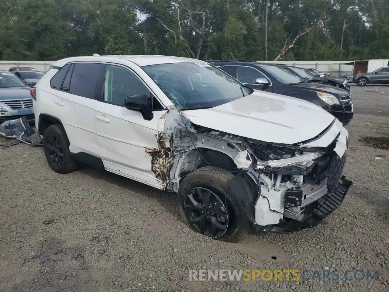 4 Photograph of a damaged car 2T3H1RFV3RC265805 TOYOTA RAV4 2024