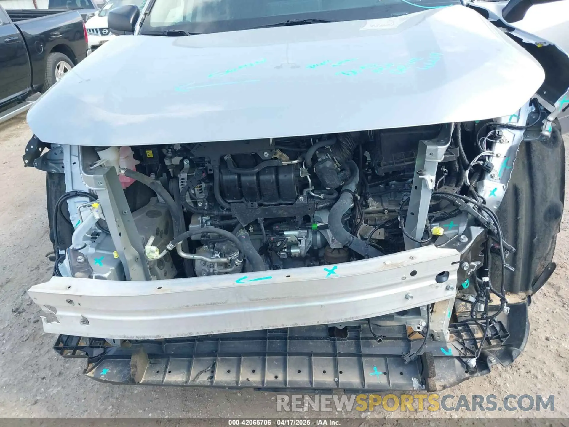 6 Photograph of a damaged car 2T3H1RFV3RC275685 TOYOTA RAV4 2024
