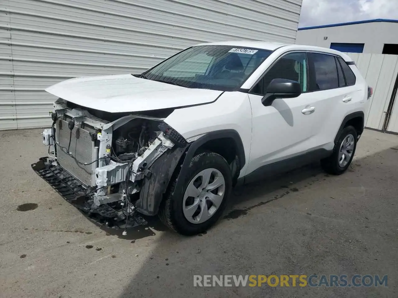 1 Photograph of a damaged car 2T3H1RFV3RC279753 TOYOTA RAV4 2024