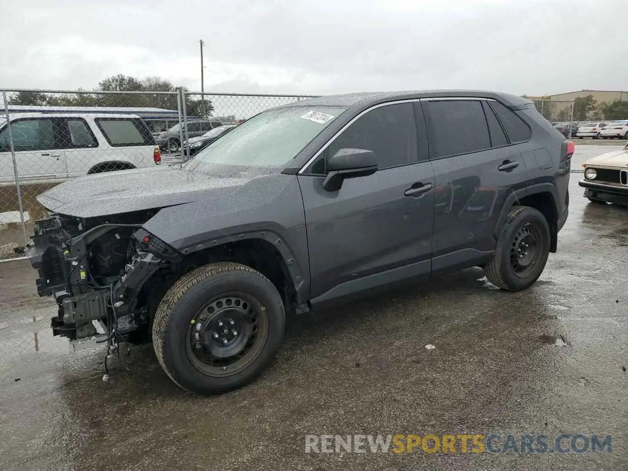 1 Photograph of a damaged car 2T3H1RFV3RC285200 TOYOTA RAV4 2024