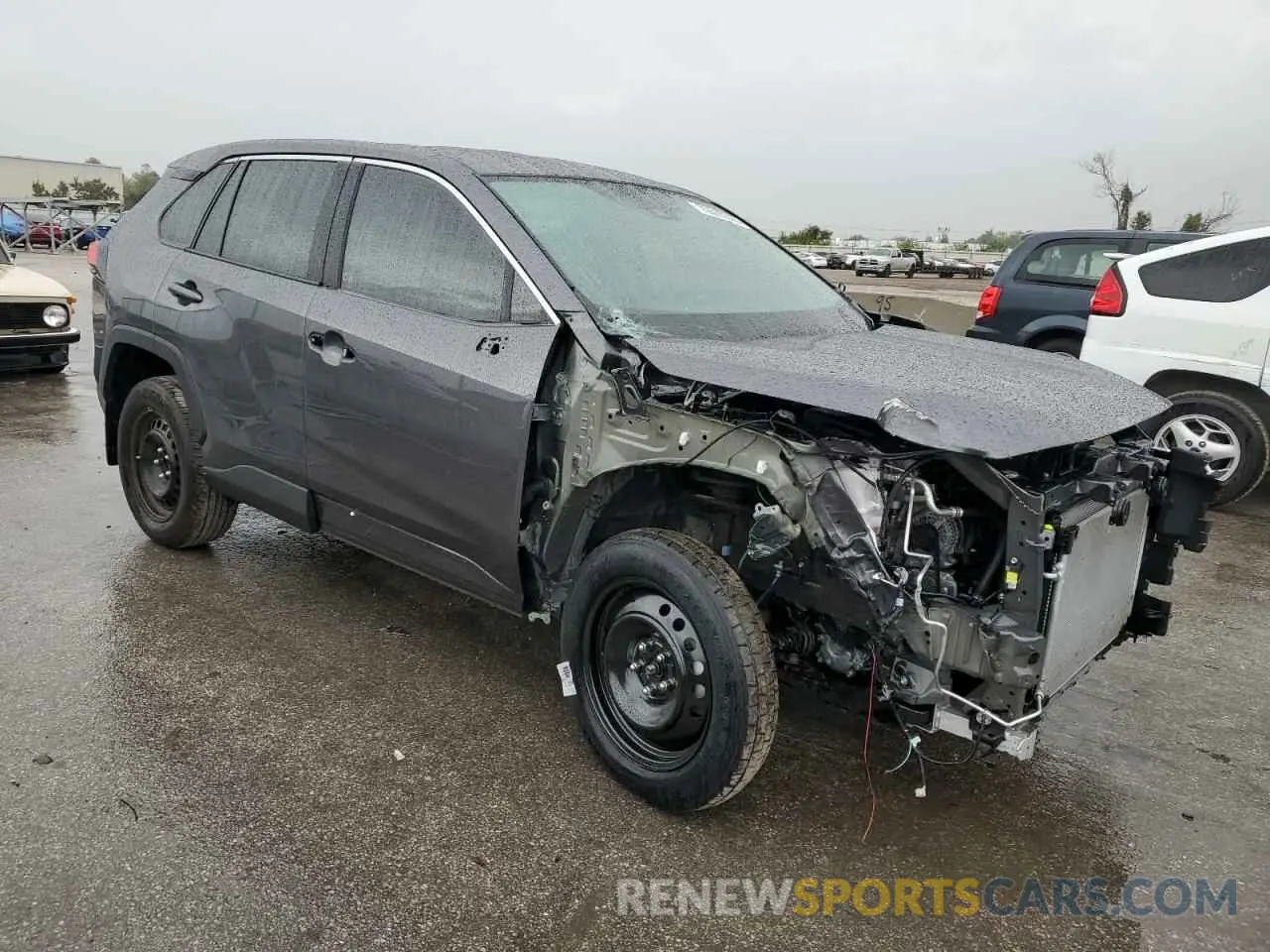 4 Photograph of a damaged car 2T3H1RFV3RC285200 TOYOTA RAV4 2024