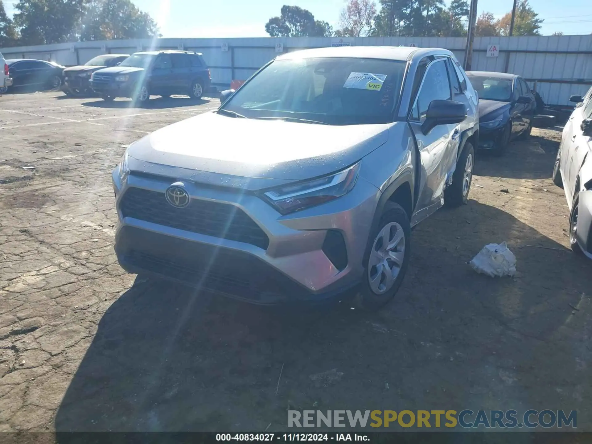 2 Photograph of a damaged car 2T3H1RFV3RC290476 TOYOTA RAV4 2024