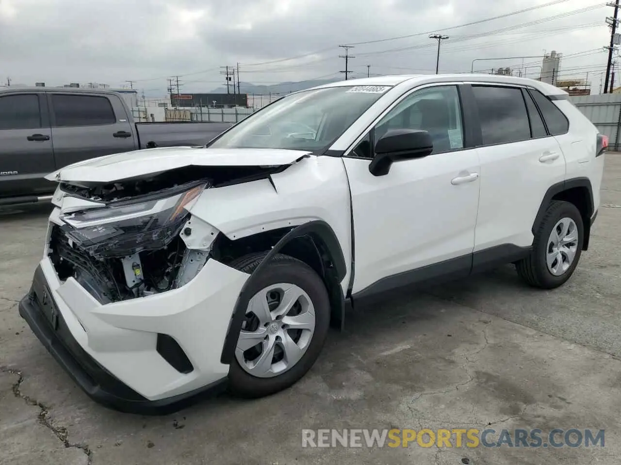 1 Photograph of a damaged car 2T3H1RFV3RC298240 TOYOTA RAV4 2024