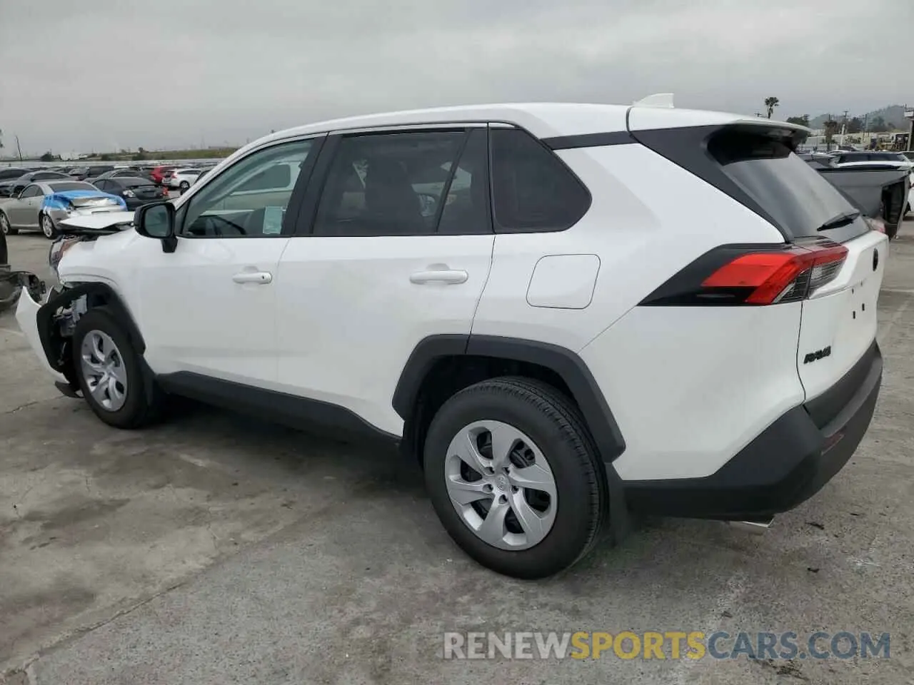 2 Photograph of a damaged car 2T3H1RFV3RC298240 TOYOTA RAV4 2024