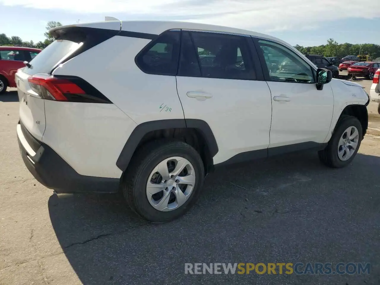 3 Photograph of a damaged car 2T3H1RFV3RW316038 TOYOTA RAV4 2024