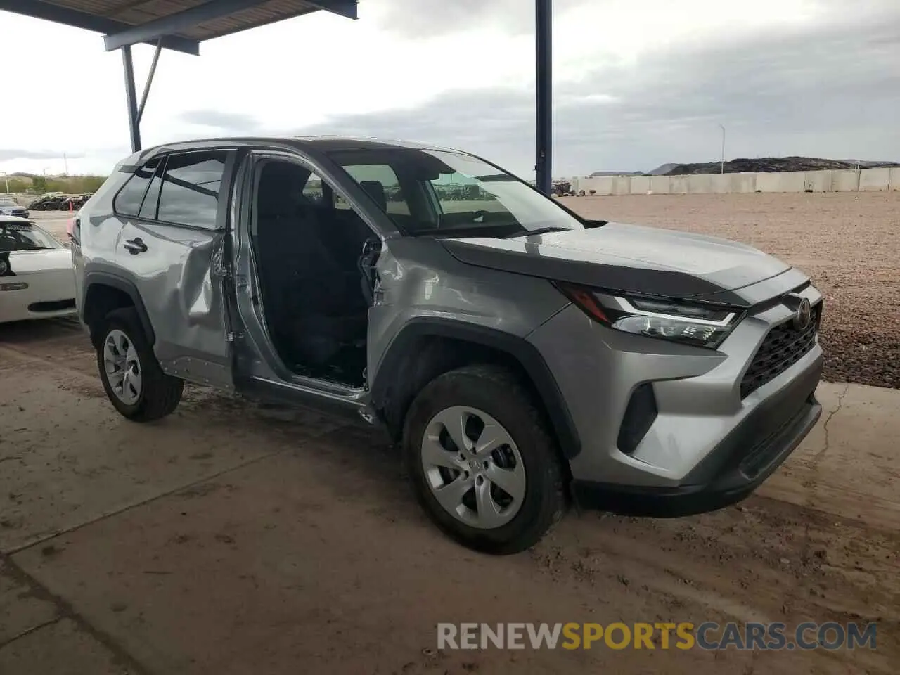 4 Photograph of a damaged car 2T3H1RFV3RW345815 TOYOTA RAV4 2024