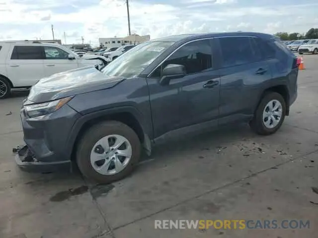 1 Photograph of a damaged car 2T3H1RFV3RW346947 TOYOTA RAV4 2024