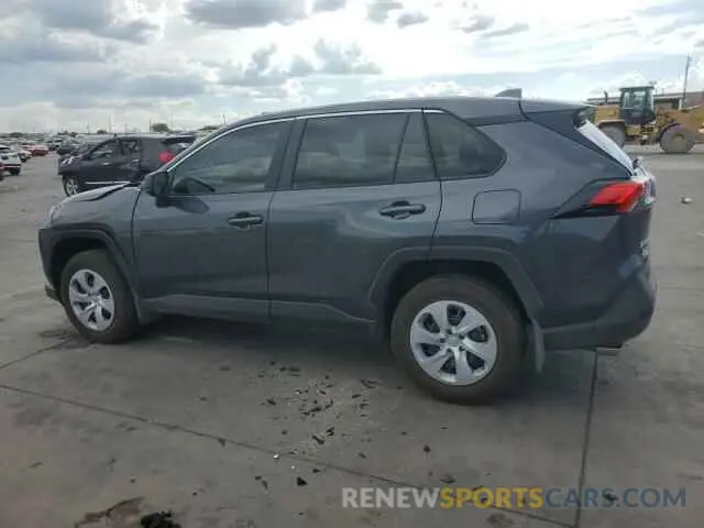 2 Photograph of a damaged car 2T3H1RFV3RW346947 TOYOTA RAV4 2024