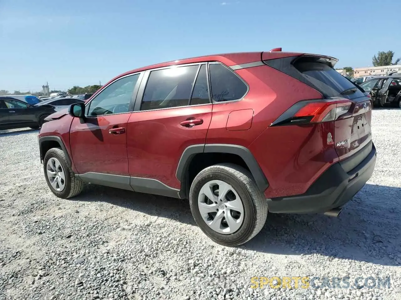 2 Photograph of a damaged car 2T3H1RFV3RW350903 TOYOTA RAV4 2024