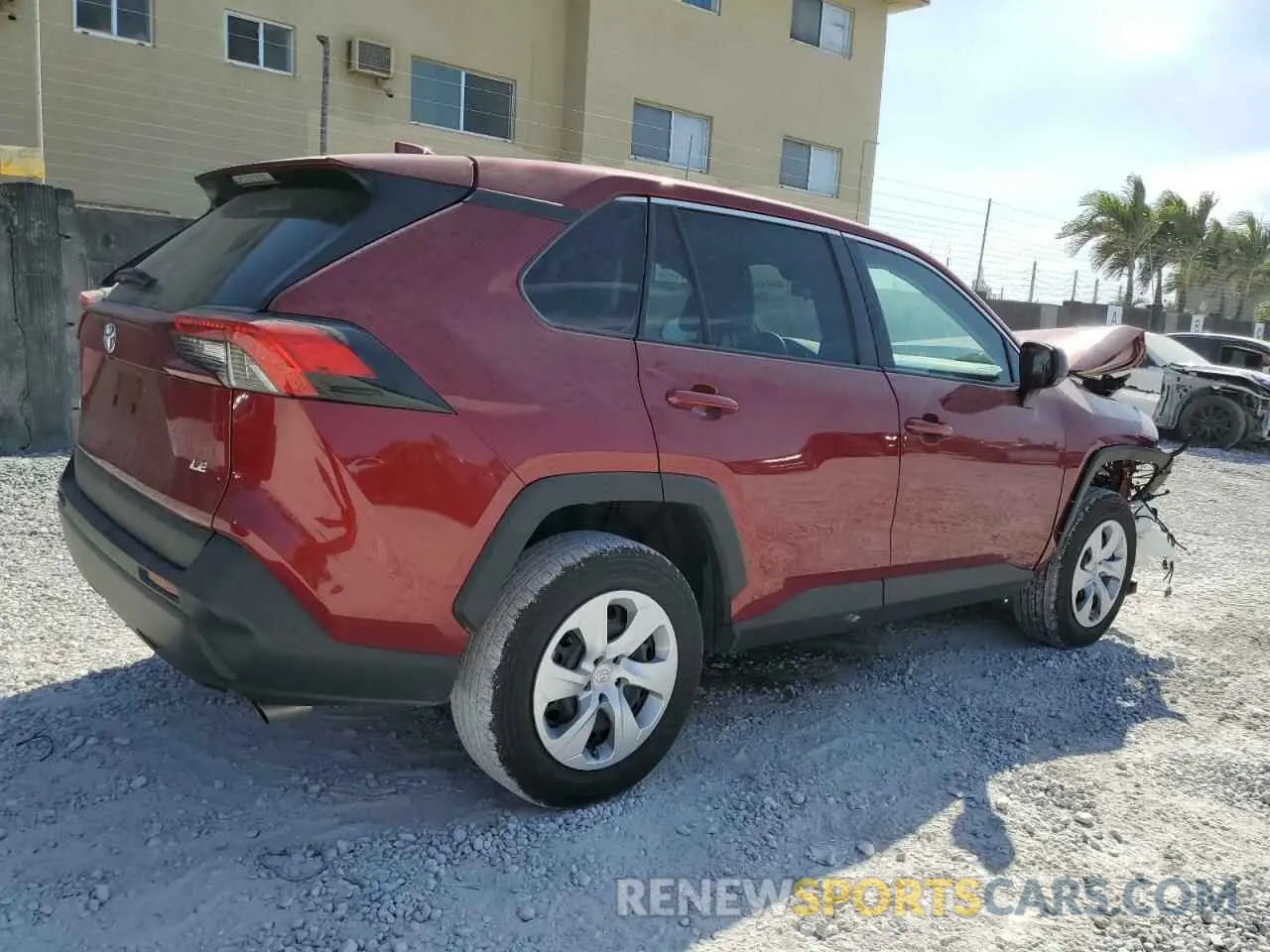 3 Photograph of a damaged car 2T3H1RFV3RW350903 TOYOTA RAV4 2024