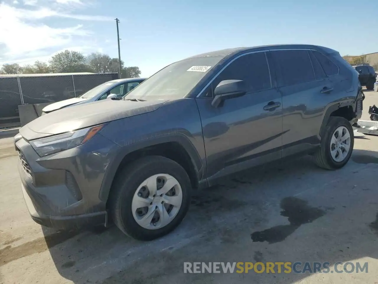 1 Photograph of a damaged car 2T3H1RFV4RC255185 TOYOTA RAV4 2024