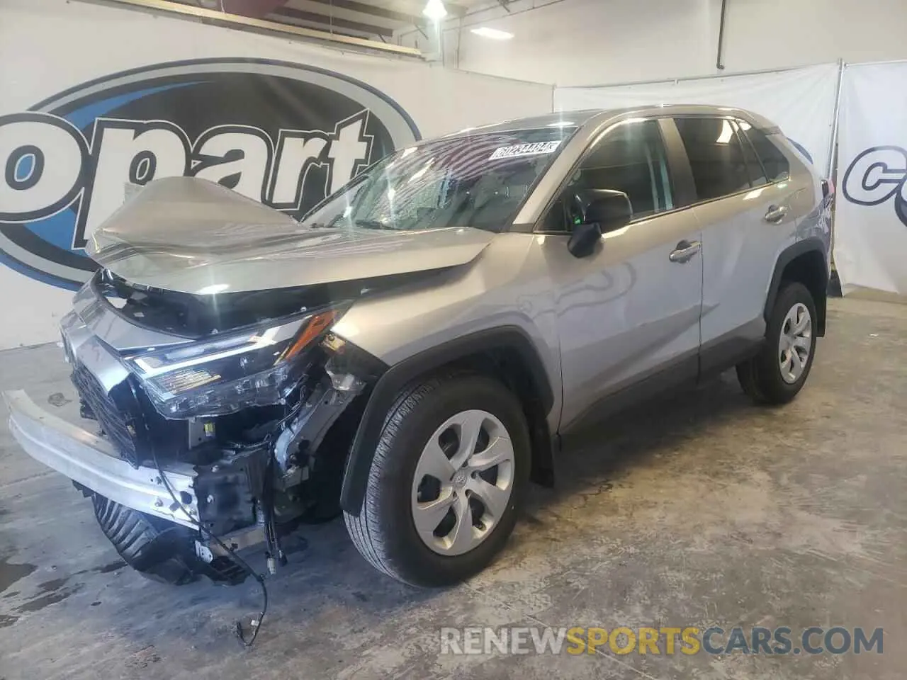 1 Photograph of a damaged car 2T3H1RFV4RC263884 TOYOTA RAV4 2024