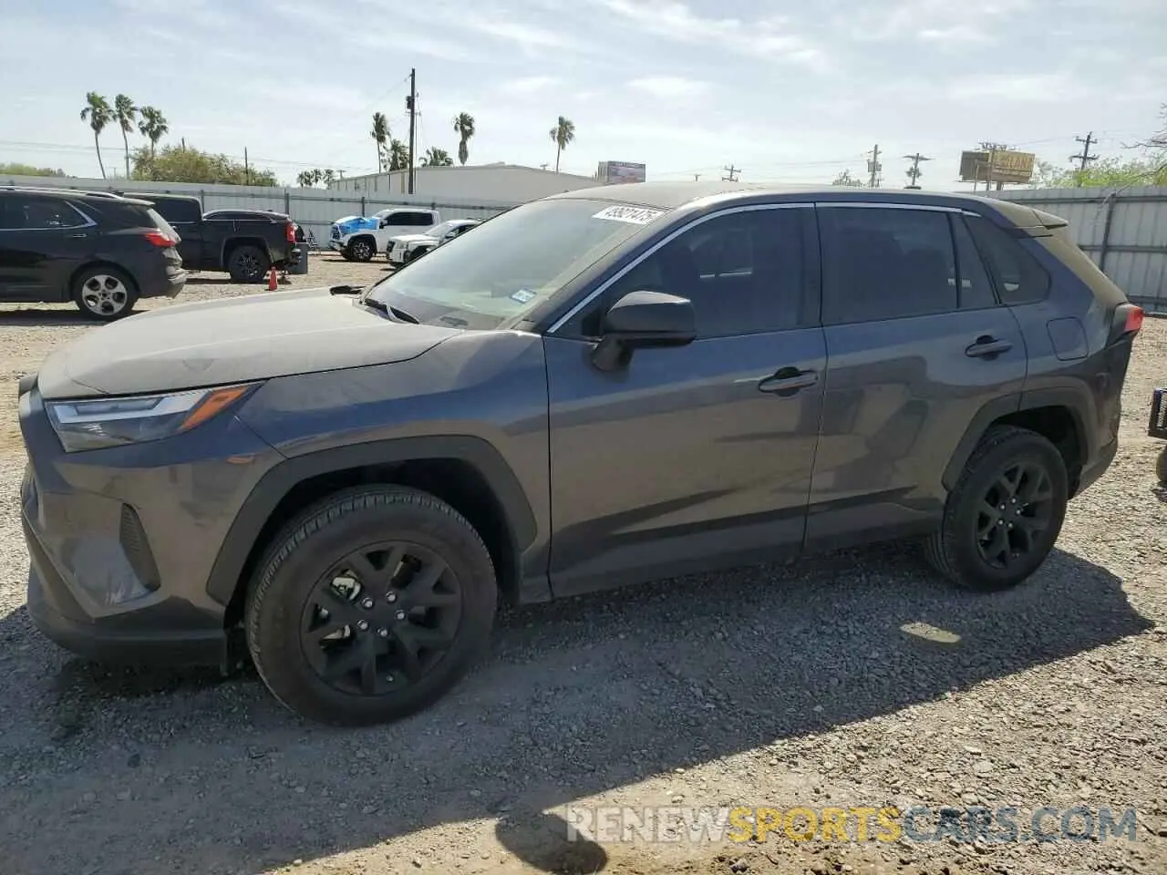 1 Photograph of a damaged car 2T3H1RFV4RC286565 TOYOTA RAV4 2024