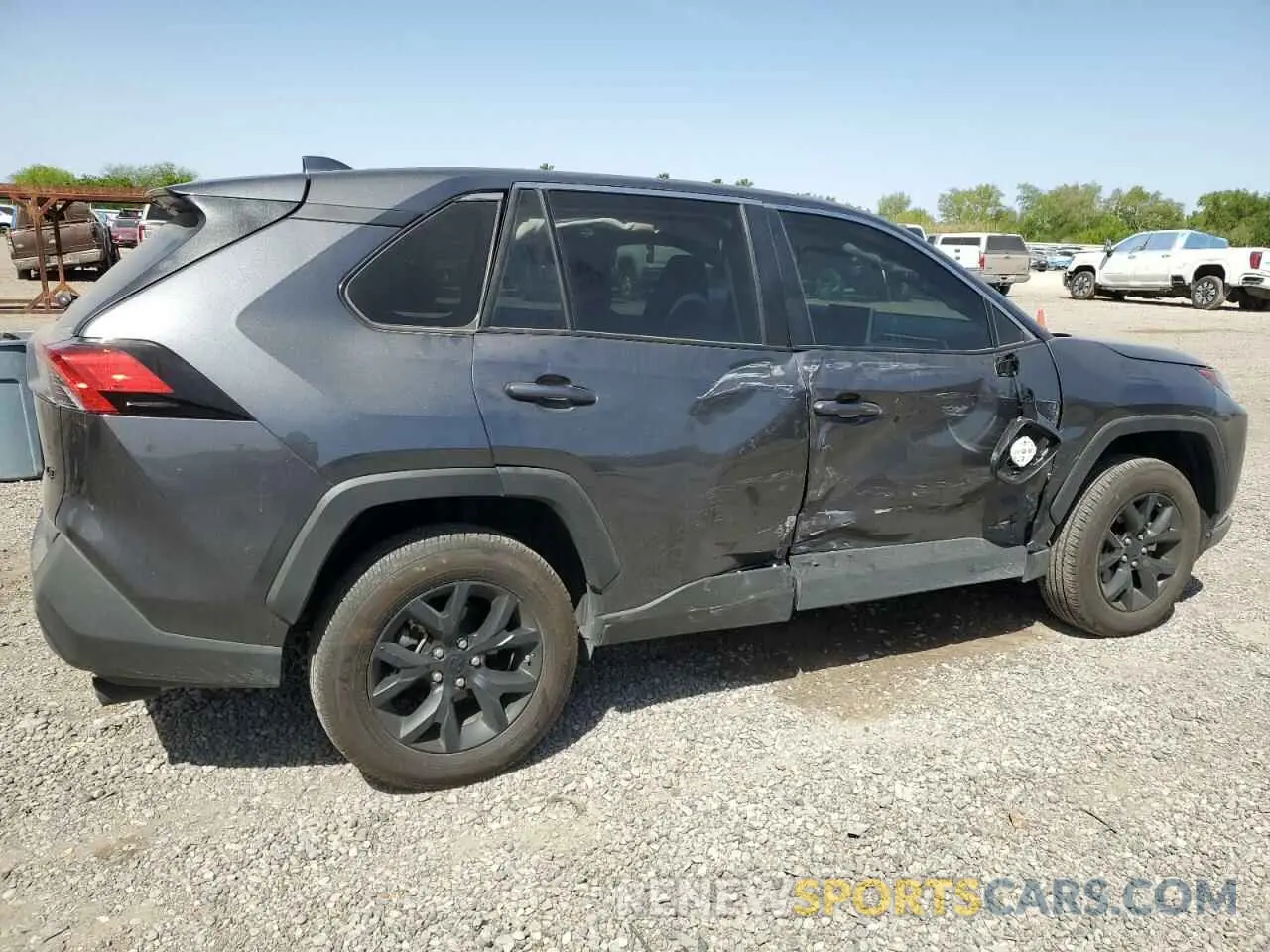 3 Photograph of a damaged car 2T3H1RFV4RC286565 TOYOTA RAV4 2024