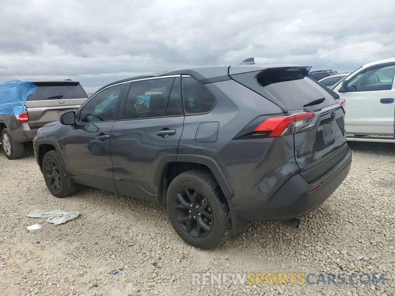 2 Photograph of a damaged car 2T3H1RFV4RW310152 TOYOTA RAV4 2024