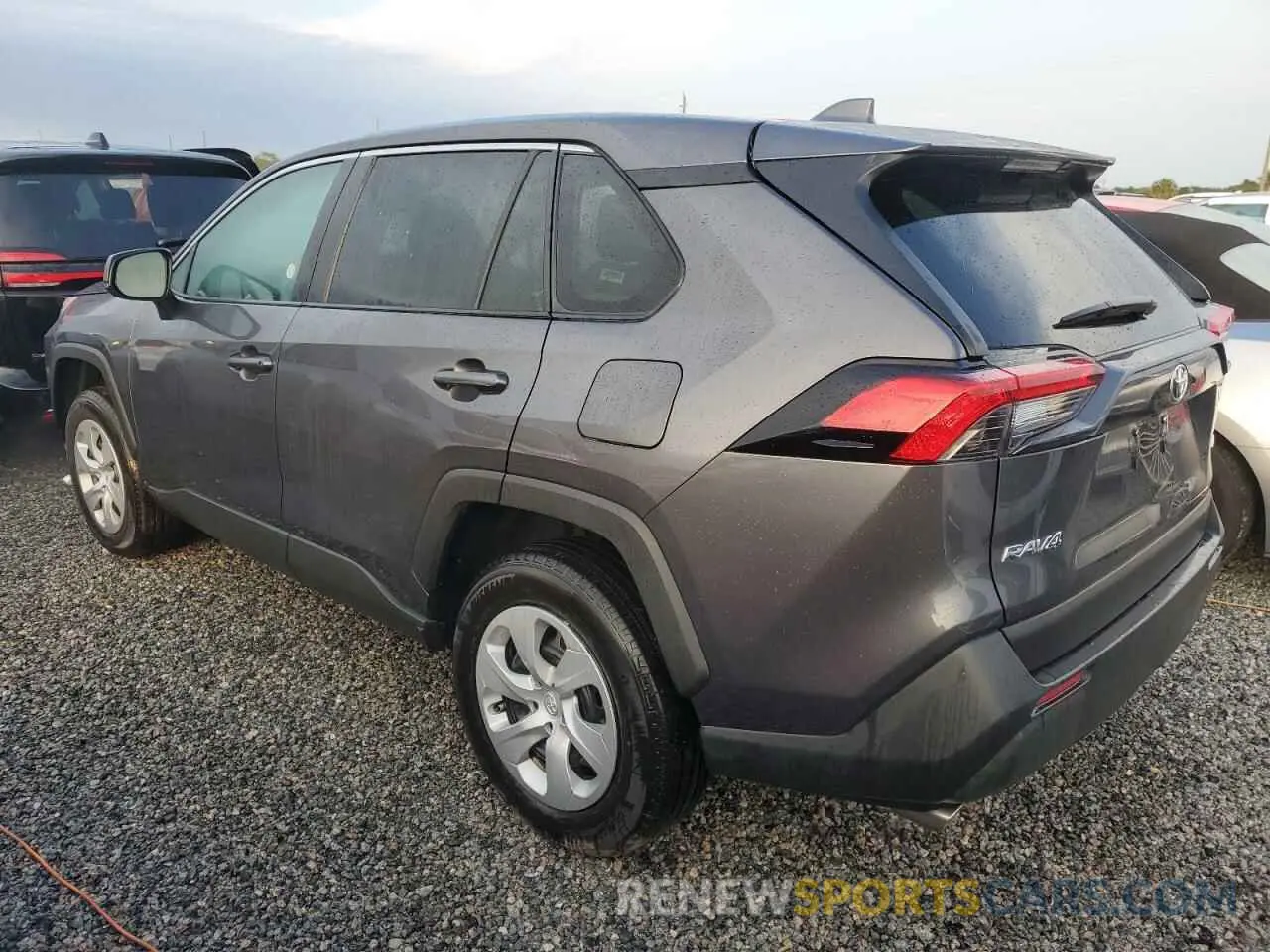 2 Photograph of a damaged car 2T3H1RFV4RW318056 TOYOTA RAV4 2024