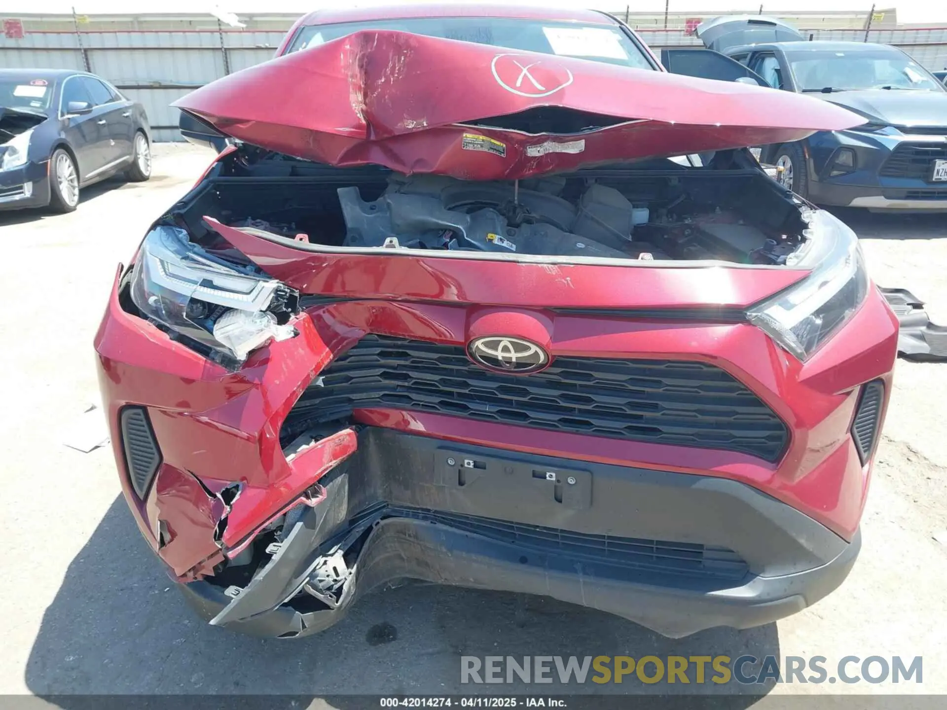 12 Photograph of a damaged car 2T3H1RFV4RW323564 TOYOTA RAV4 2024
