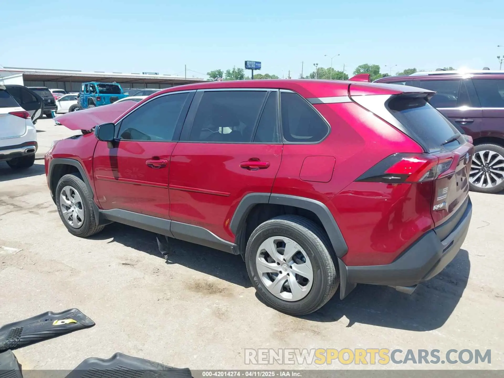 3 Photograph of a damaged car 2T3H1RFV4RW323564 TOYOTA RAV4 2024
