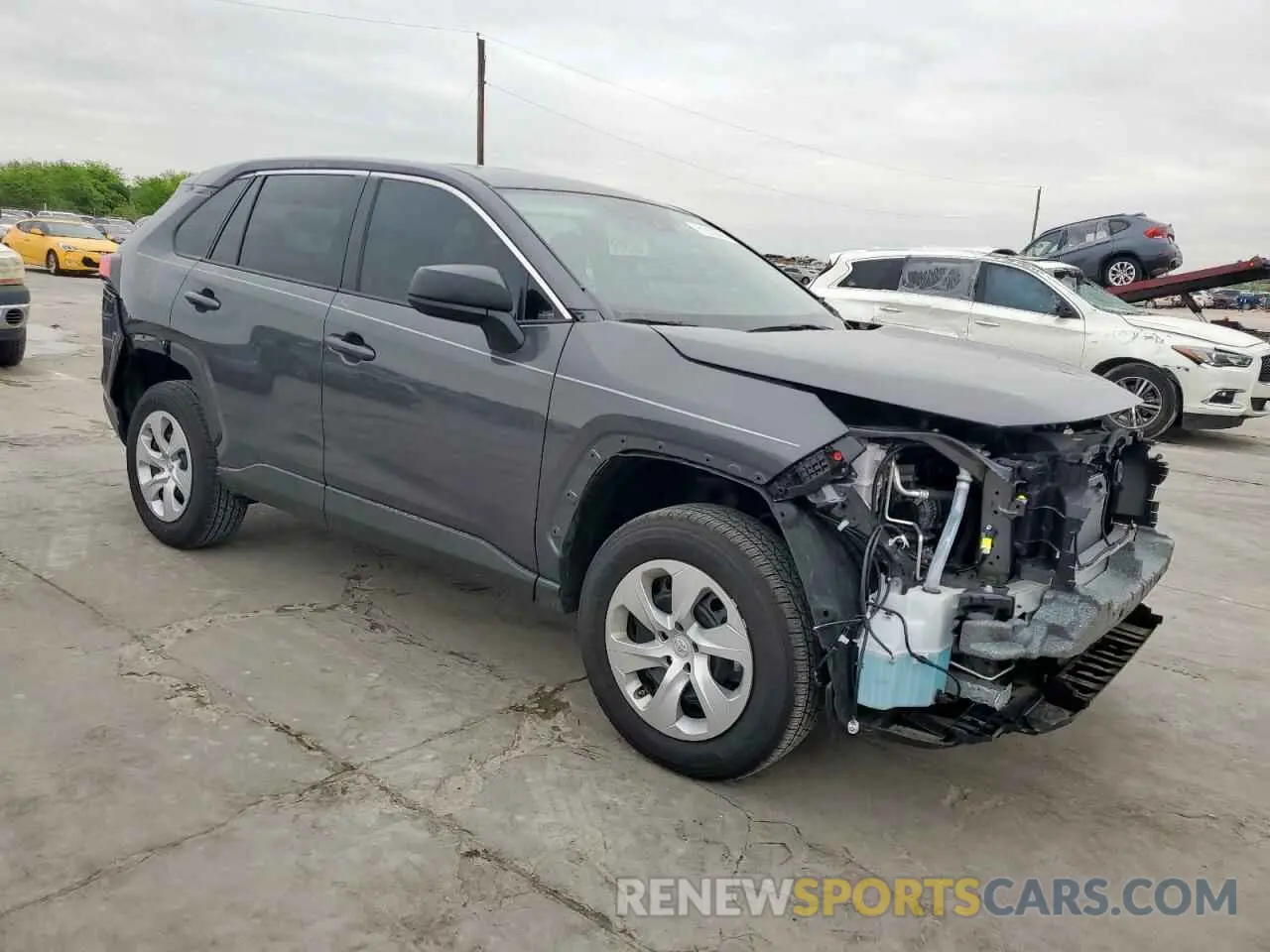 4 Photograph of a damaged car 2T3H1RFV4RW347816 TOYOTA RAV4 2024