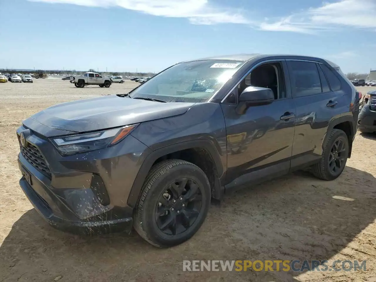 1 Photograph of a damaged car 2T3H1RFV5RC263103 TOYOTA RAV4 2024