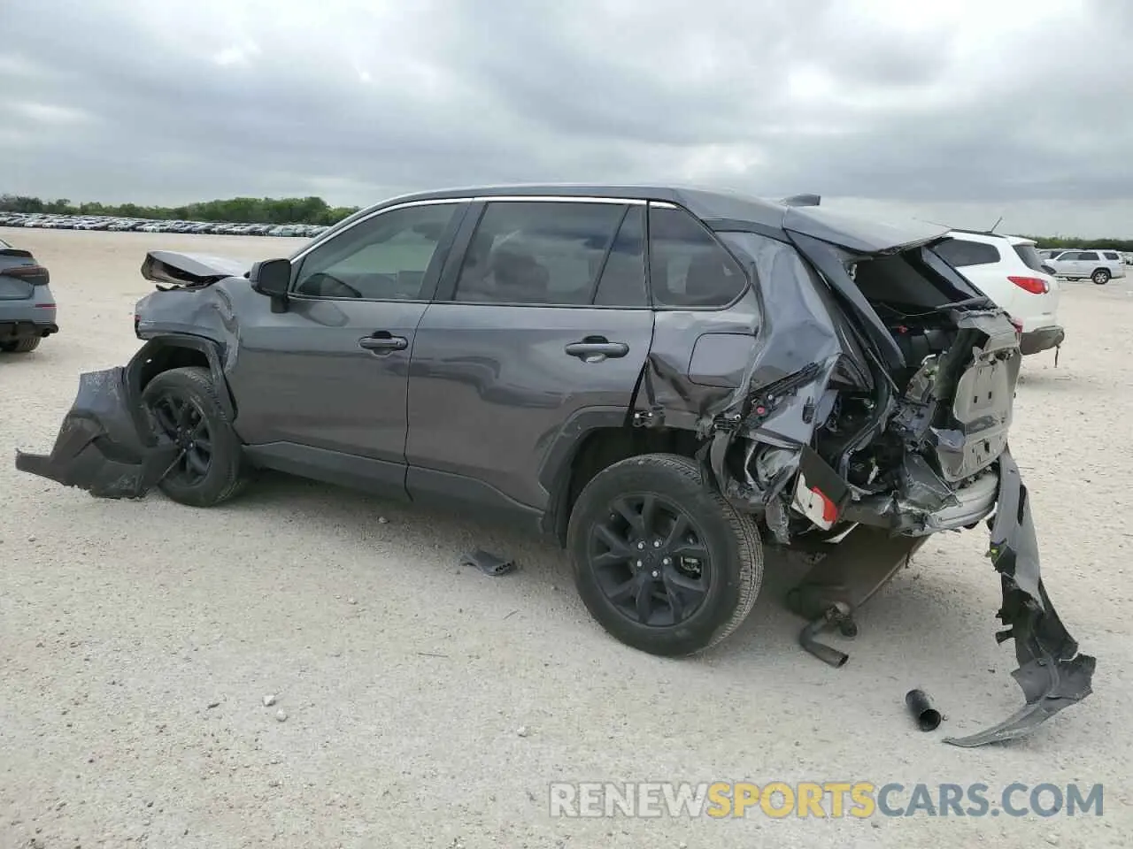 2 Photograph of a damaged car 2T3H1RFV5RC267135 TOYOTA RAV4 2024
