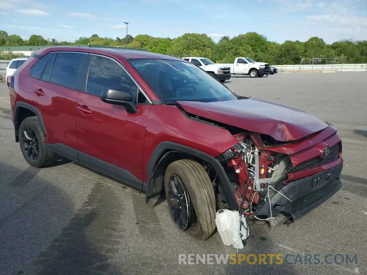 4 Photograph of a damaged car 2T3H1RFV5RW302657 TOYOTA RAV4 2024