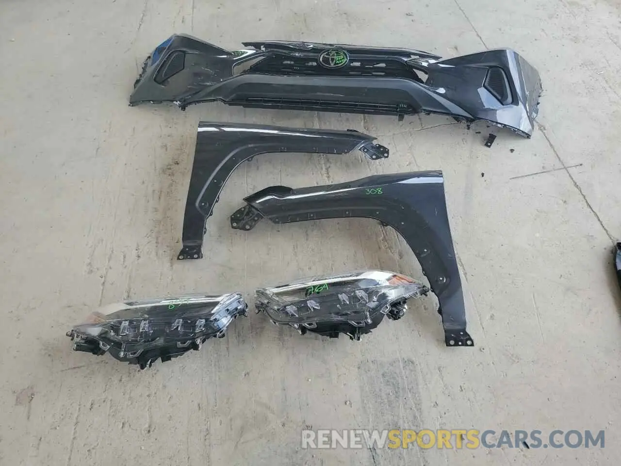 13 Photograph of a damaged car 2T3H1RFV5RW325517 TOYOTA RAV4 2024