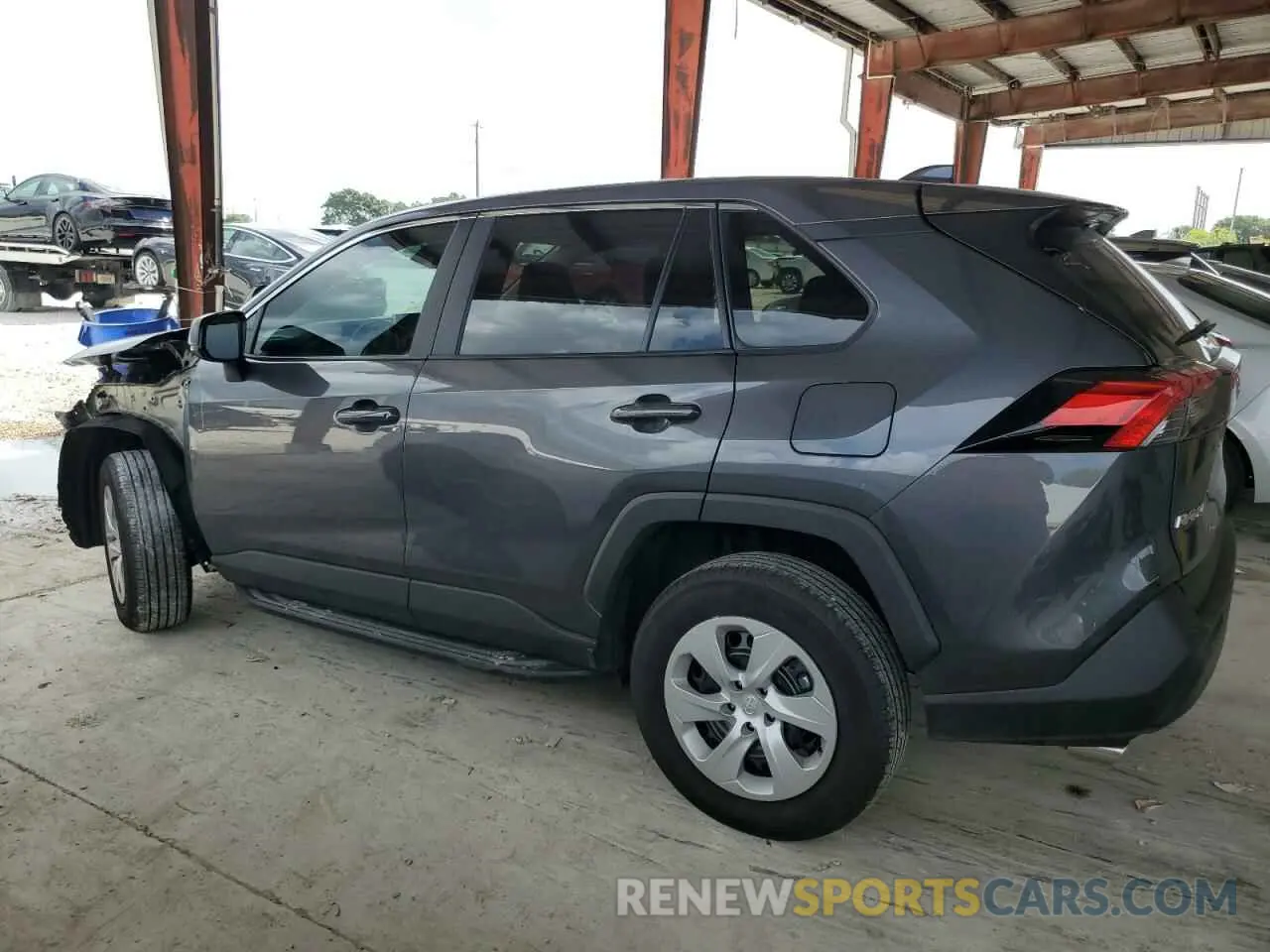 2 Photograph of a damaged car 2T3H1RFV5RW325517 TOYOTA RAV4 2024