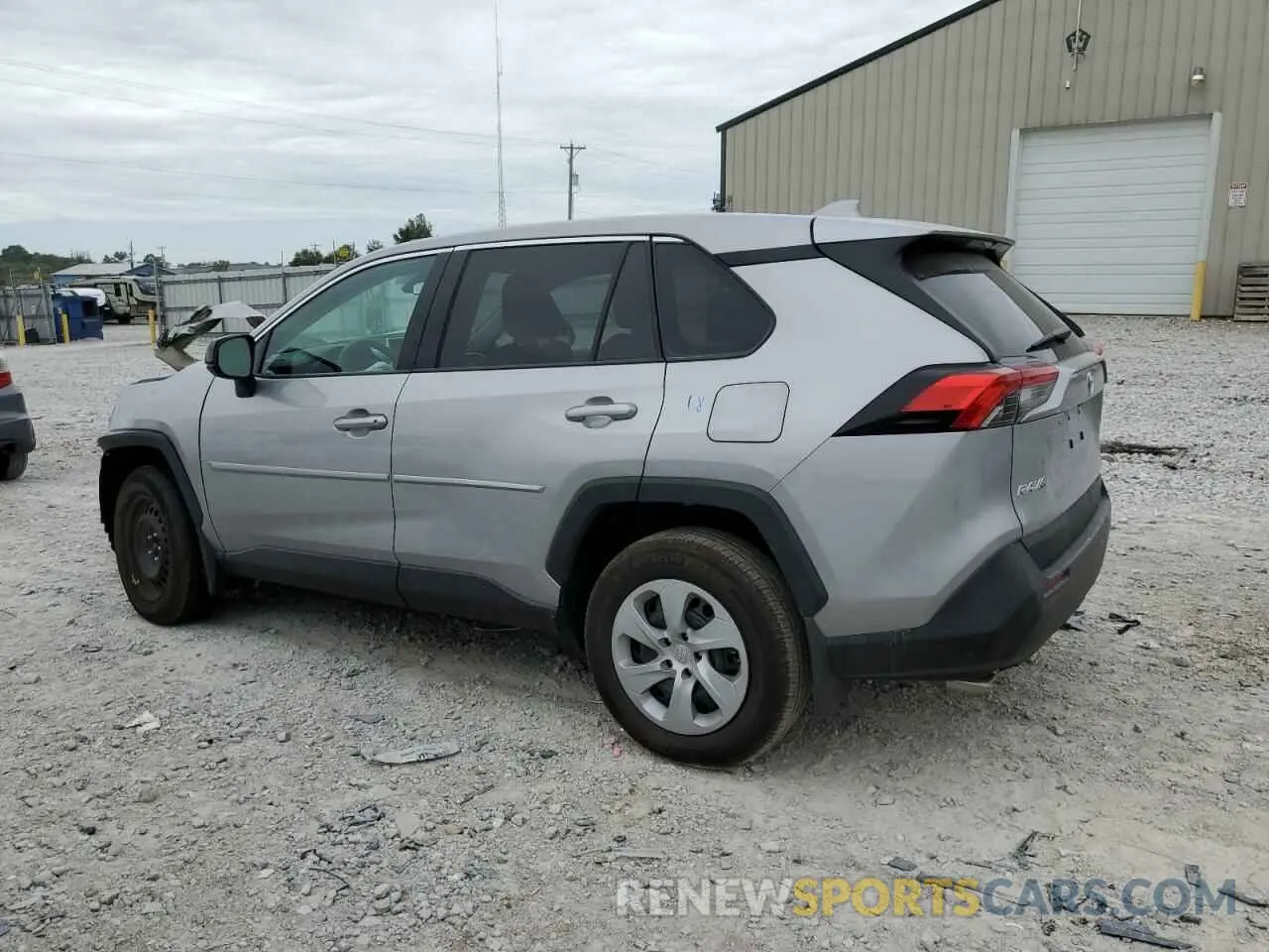 2 Photograph of a damaged car 2T3H1RFV5RW330071 TOYOTA RAV4 2024