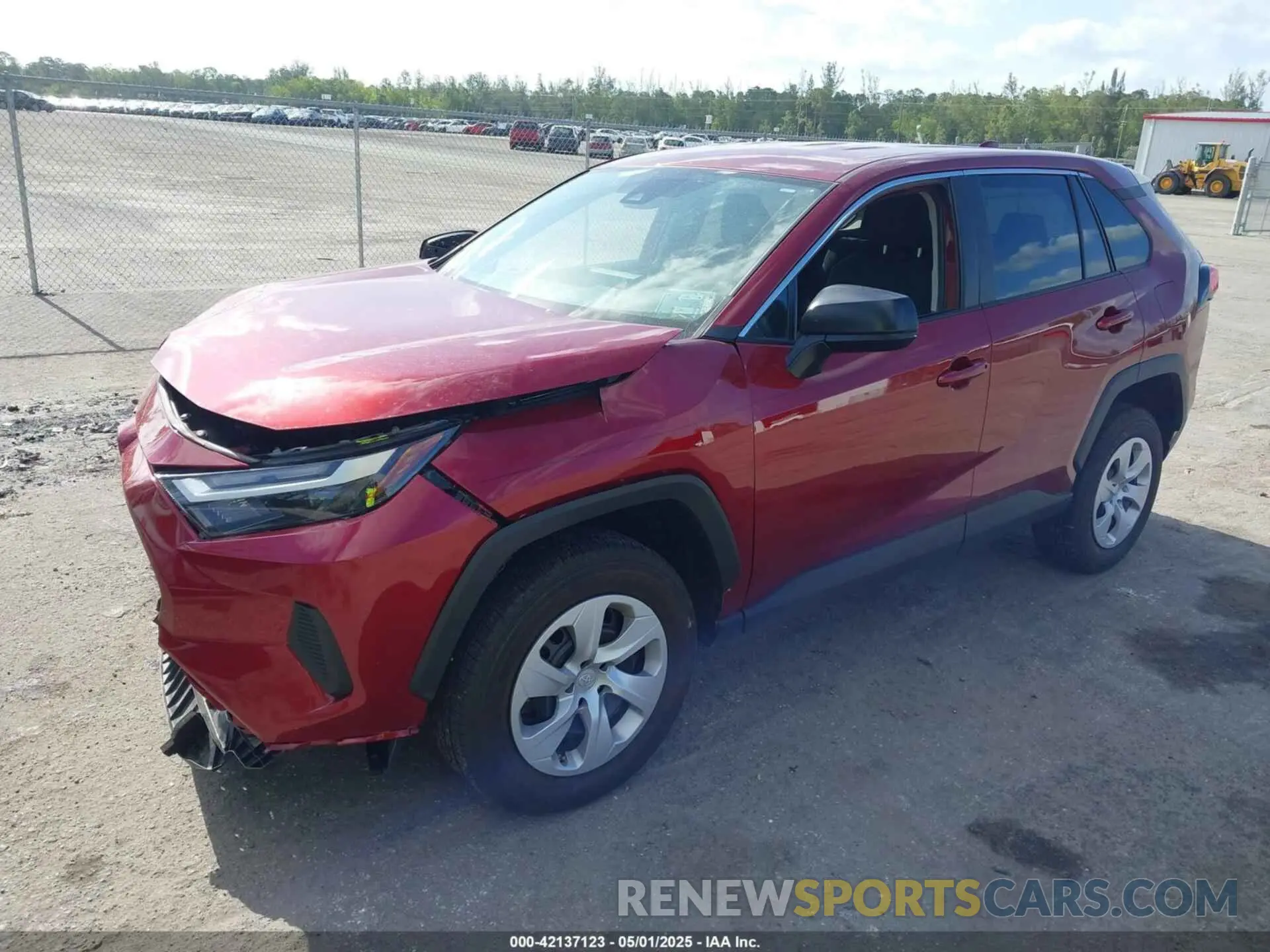 2 Photograph of a damaged car 2T3H1RFV6RW302635 TOYOTA RAV4 2024