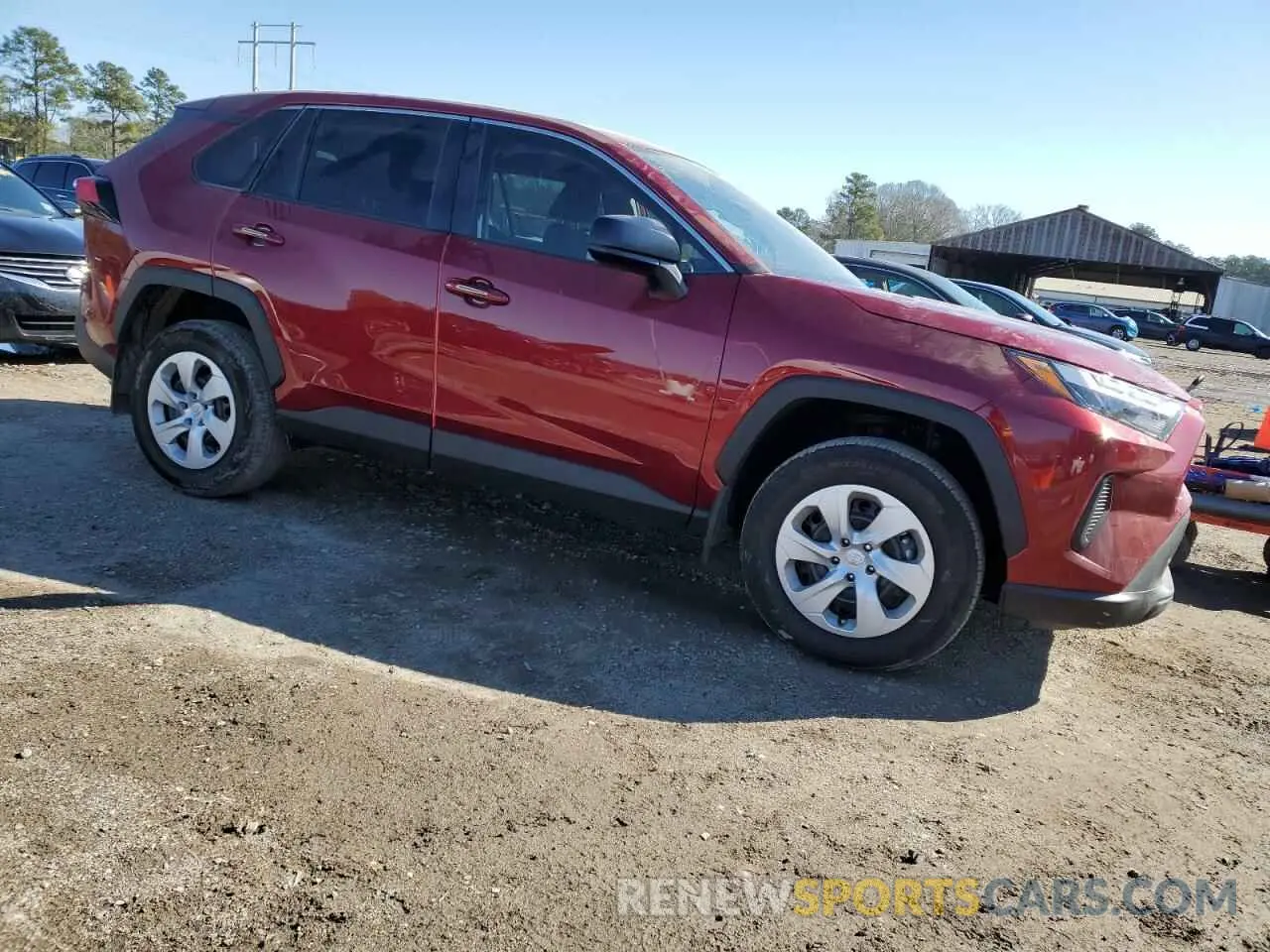 4 Photograph of a damaged car 2T3H1RFV6RW316227 TOYOTA RAV4 2024