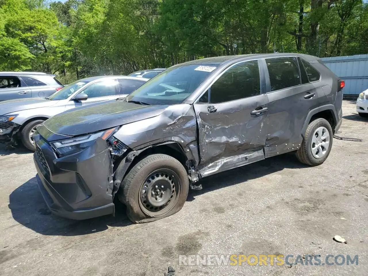1 Photograph of a damaged car 2T3H1RFV7RC256086 TOYOTA RAV4 2024
