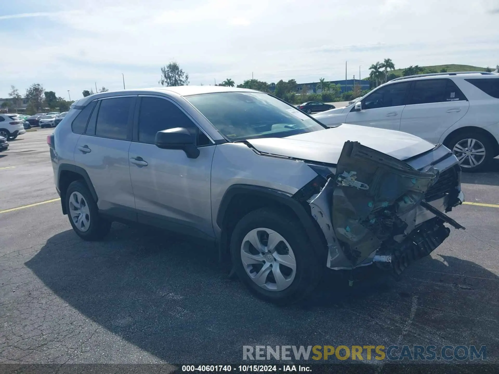 1 Photograph of a damaged car 2T3H1RFV7RC279464 TOYOTA RAV4 2024