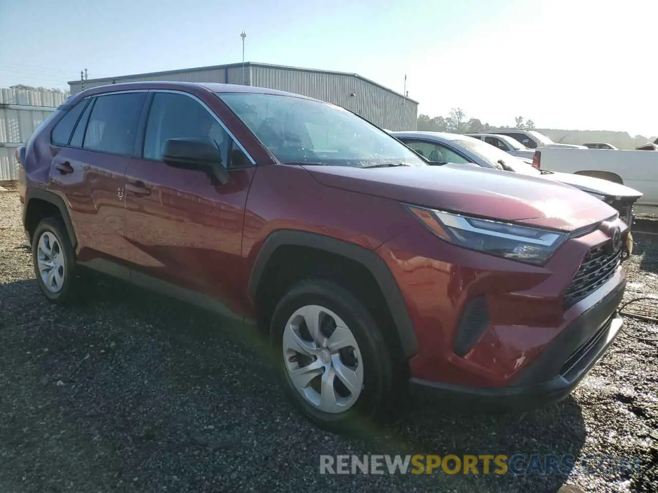 4 Photograph of a damaged car 2T3H1RFV7RW308217 TOYOTA RAV4 2024
