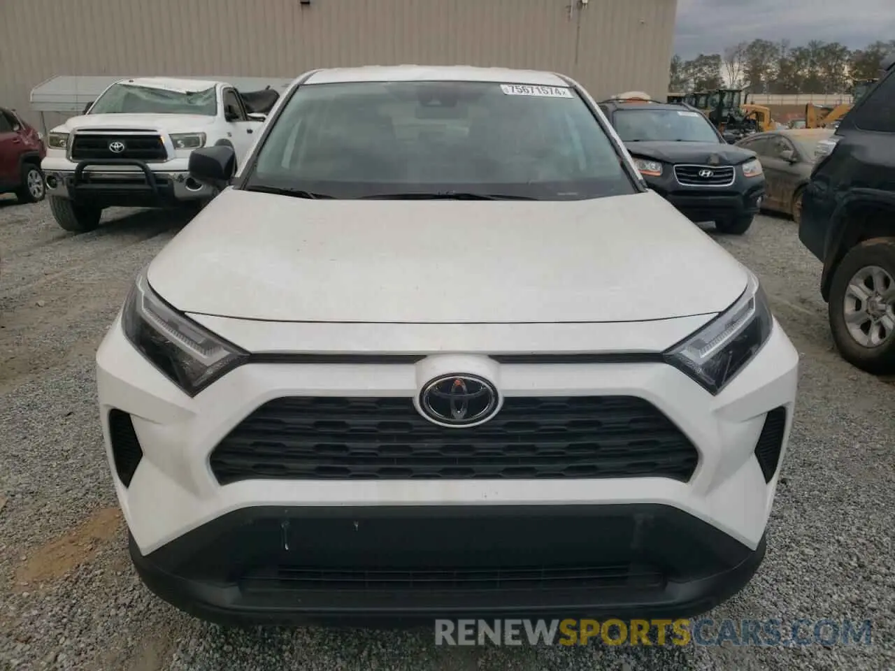 5 Photograph of a damaged car 2T3H1RFV7RW309318 TOYOTA RAV4 2024