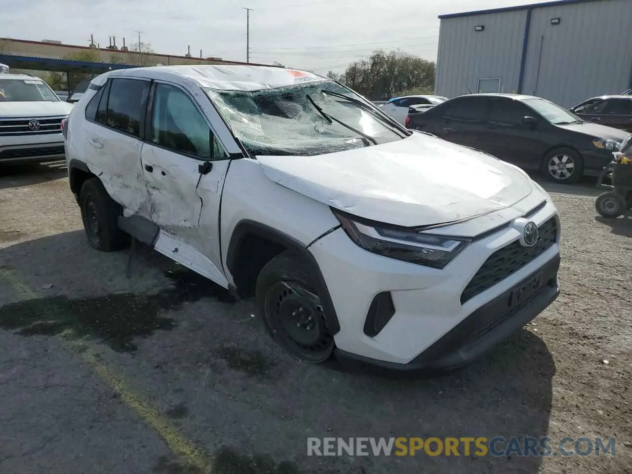 4 Photograph of a damaged car 2T3H1RFV7RW315846 TOYOTA RAV4 2024