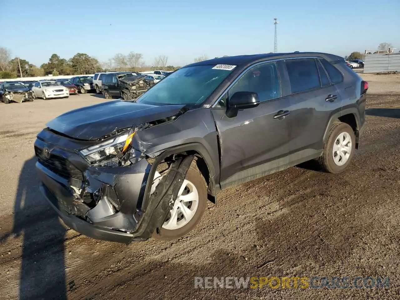 1 Photograph of a damaged car 2T3H1RFV7RW364822 TOYOTA RAV4 2024
