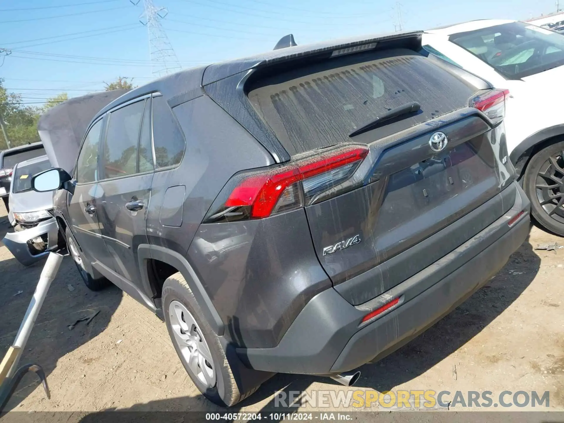 3 Photograph of a damaged car 2T3H1RFV8RC267713 TOYOTA RAV4 2024