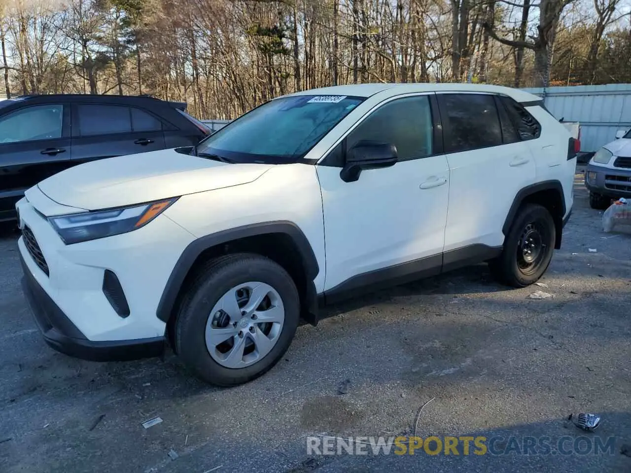 1 Photograph of a damaged car 2T3H1RFV8RC285919 TOYOTA RAV4 2024
