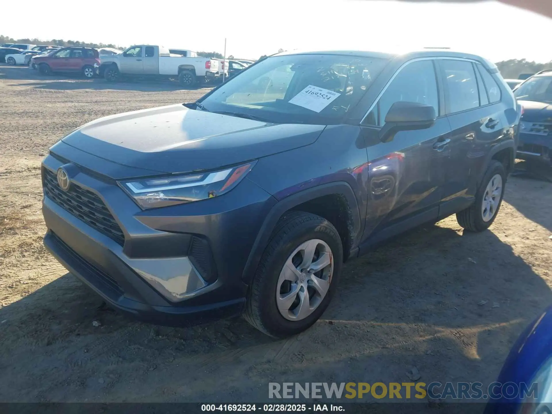 2 Photograph of a damaged car 2T3H1RFV8RC297407 TOYOTA RAV4 2024