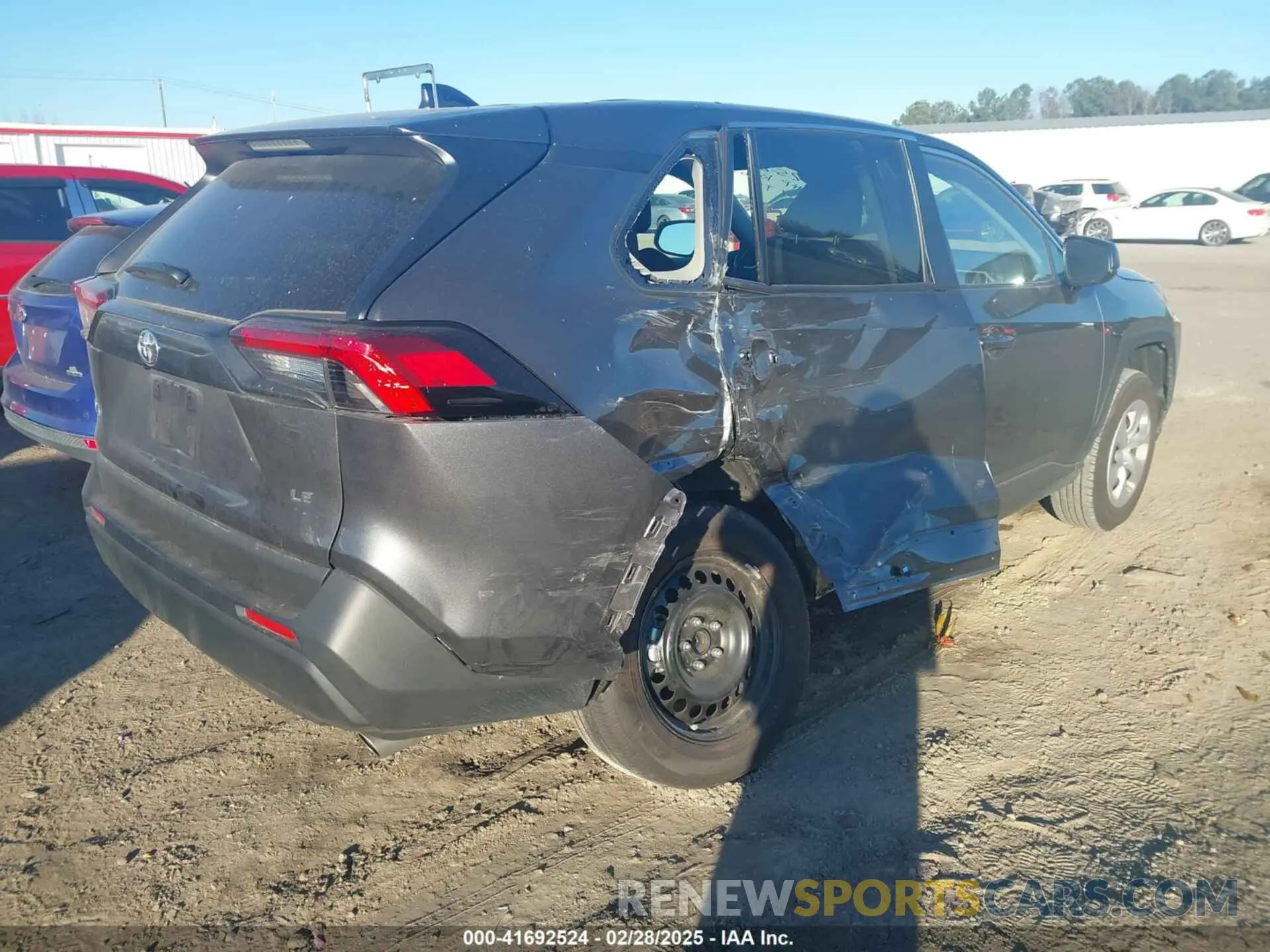4 Photograph of a damaged car 2T3H1RFV8RC297407 TOYOTA RAV4 2024