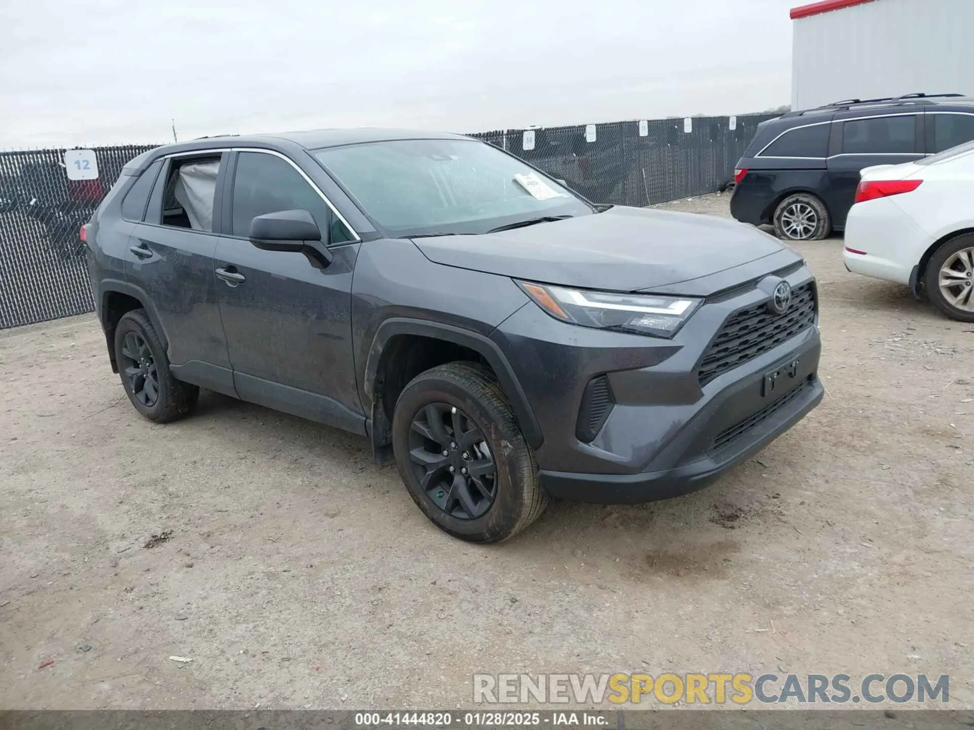 1 Photograph of a damaged car 2T3H1RFV8RC301133 TOYOTA RAV4 2024