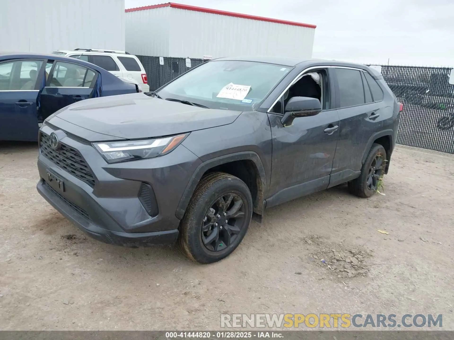 2 Photograph of a damaged car 2T3H1RFV8RC301133 TOYOTA RAV4 2024
