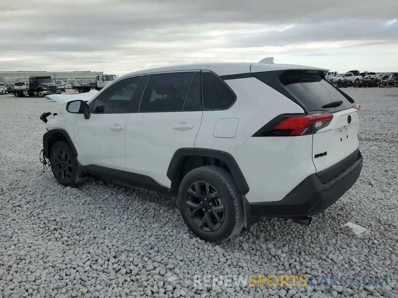 2 Photograph of a damaged car 2T3H1RFV9RC253674 TOYOTA RAV4 2024