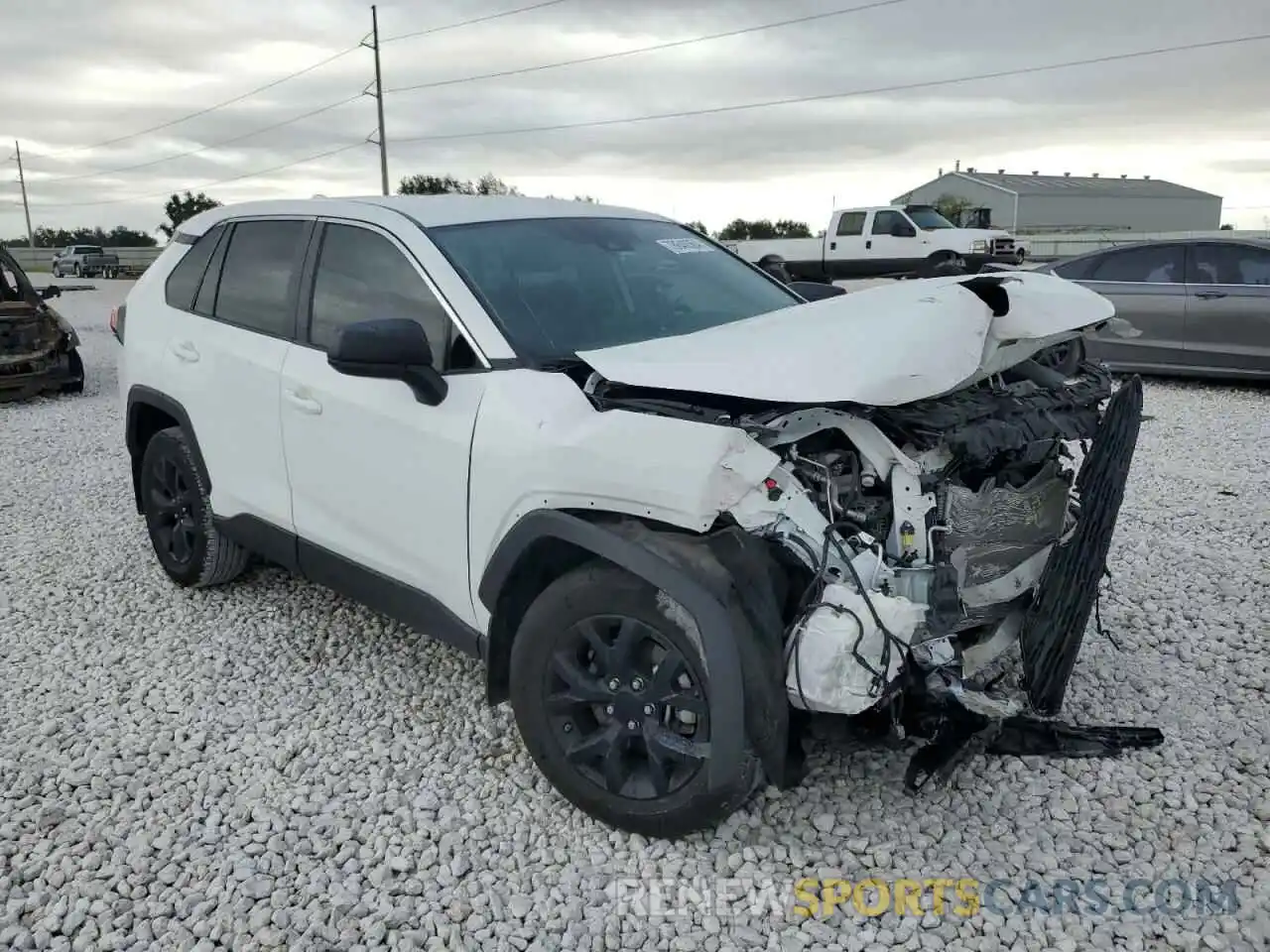 4 Photograph of a damaged car 2T3H1RFV9RC253674 TOYOTA RAV4 2024