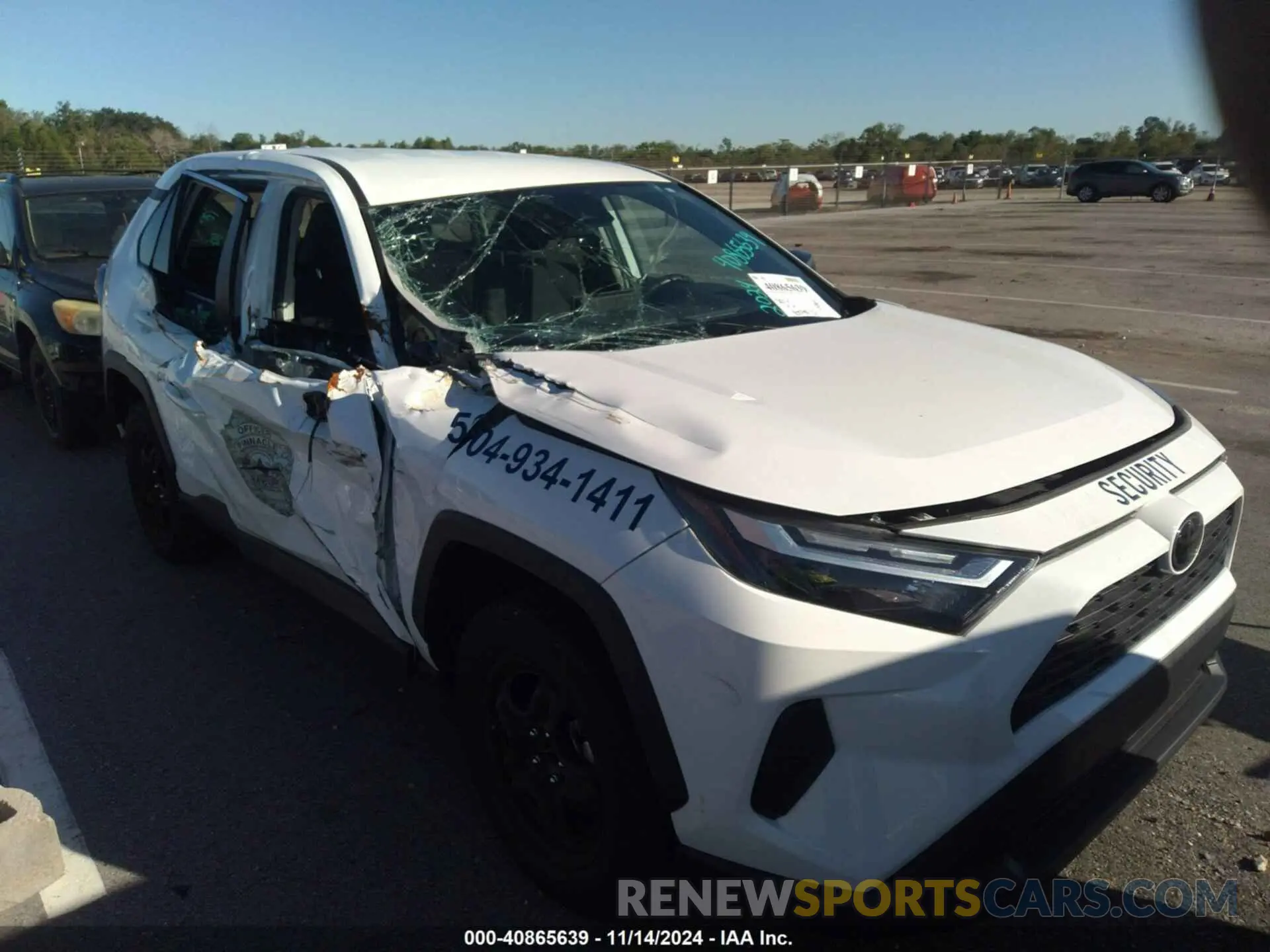 13 Photograph of a damaged car 2T3H1RFV9RC264318 TOYOTA RAV4 2024